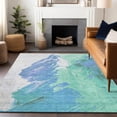 thumbnail image 1 of Addison Rugs Chantille Indoor/Outdoor Transitional Abstract Seafoam Machine Washable Rectangle Rug, 3' x 5', 1 of 8