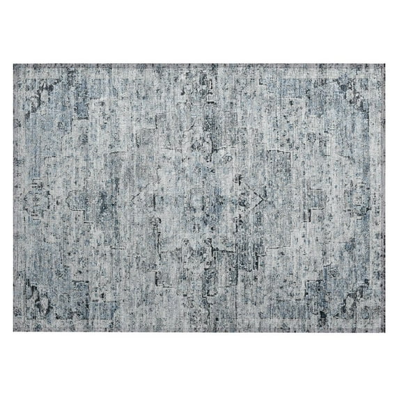 Dalyn Rugs Machine Washable Indoor/Outdoor Chantille Sky 1'8" x 2'6" Rug