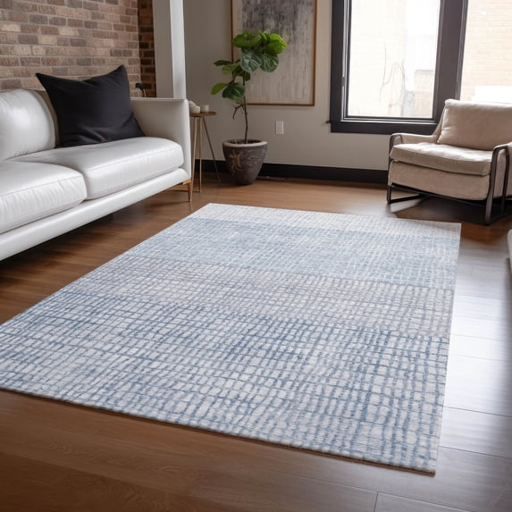 Addison Rugs Chantille Indoor/Outdoor Transitional Geometric Sky Machine Washable Rectangle Rug, 3' x 5'