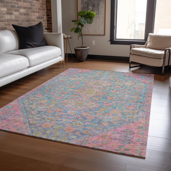 Addison Rugs Chantille Indoor/Outdoor Transitional Aztec Sky Machine Washable Rectangle Rug, 9' x 12'