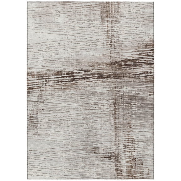 Dalyn Rugs Machine Washable Indoor/Outdoor Chantille Taupe 3' x 5' Rug