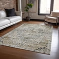 thumbnail image 1 of Addison Rugs Chantille Indoor/Outdoor Traditional Global Taupe Machine Washable Rectangle Rug, 5' x 7'6", 1 of 8