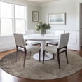 thumbnail image 1 of Addison Rugs Chantille Indoor/Outdoor Transitional Abstract Taupe Machine Washable Round Rug, 8' x 8', 1 of 7