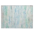 thumbnail image 1 of Dalyn Rugs Machine Washable Indoor/Outdoor Chantille Teal 1'8" x 2'6" Rug, 1 of 7