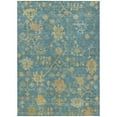thumbnail image 1 of Dalyn Rugs Machine Washable Indoor/Outdoor Chantille Teal 10' x 14' Rug, 1 of 9
