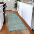 thumbnail image 1 of Addison Rugs Chantille Indoor/Outdoor Transitional Modern Teal Machine Washable Runner Rug, 2'3" x 7'6", 1 of 7
