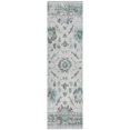thumbnail image 1 of Dalyn Rugs Machine Washable Indoor/Outdoor Chantille Teal 2'3" x 7'6" Runner Rug, 1 of 7