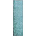 thumbnail image 1 of Dalyn Rugs Machine Washable Indoor/Outdoor Chantille Teal 2'3" x 7'6" Runner Rug, 1 of 7