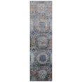 thumbnail image 1 of Dalyn Rugs Machine Washable Indoor/Outdoor Chantille Teal 2'3" x 7'6" Runner Rug, 1 of 7