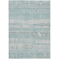 thumbnail image 1 of Dalyn Rugs Machine Washable Indoor/Outdoor Chantille Teal 2'6" x 3'10" Rug, 1 of 9