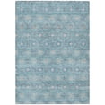 thumbnail image 1 of Dalyn Rugs Machine Washable Indoor/Outdoor Chantille Teal 3' x 5' Rug, 1 of 9