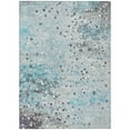 thumbnail image 1 of Dalyn Rugs Machine Washable Indoor/Outdoor Chantille Teal 5' x 7'6" Rug, 1 of 9