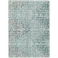thumbnail image 1 of Dalyn Rugs Machine Washable Indoor/Outdoor Chantille Teal 5' x 7'6" Rug, 1 of 9