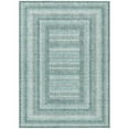 thumbnail image 1 of Dalyn Rugs Machine Washable Indoor/Outdoor Chantille Teal 8' x 10' Rug, 1 of 9