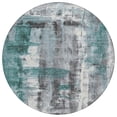thumbnail image 1 of Dalyn Rugs Machine Washable Indoor/Outdoor Chantille Teal 8' x 8' Round Rug, 1 of 7