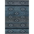 thumbnail image 1 of Dalyn Rugs Machine Washable Indoor/Outdoor Chantille Teal 9' x 12' Rug, 1 of 9