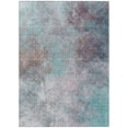 thumbnail image 1 of Dalyn Rugs Machine Washable Indoor/Outdoor Chantille Teal 9' x 12' Rug, 1 of 9