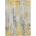 thumbnail image 1 of Dalyn Rugs Machine Washable Indoor/Outdoor Chantille Yellow 2'6" x 3'10" Rug, 1 of 9