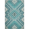 thumbnail image 1 of Dalyn Rugs Portico PO5 Teal Indoor/Outdoor, Luxury Washable, Bedroom, Living Room, Dining Room, Kitchen, Patio Rug, 2'6" x 3'10", Teal, 1 of 4