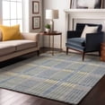 thumbnail image 1 of Addison Rugs Mayfield Premium Machine Washable Transitional Plaid Denim Rectangle Rug, 8' x 10', 1 of 6