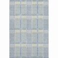 thumbnail image 1 of HomeRoots 678711 9 x 12 ft. Denim Blue, Ivory & Gray Plaid Washable Machine Made Rectangle Area Rug with UV Protection, 1 of 9