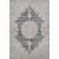 thumbnail image 1 of HomeRoots 678885 9 x 12 ft. Black Beige & Gray Oriental Washable Machine Made Rectangle Area Rug with UV Protection, 1 of 9