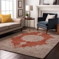 thumbnail image 1 of Addison Rugs Mayfield Premium Machine Washable Traditional Oriental Rust Rectangle Rug, 9' x 12', 1 of 6