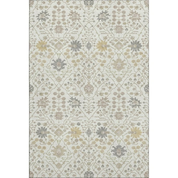 Dalyn Rugs Premium Machine Washable Mayfield AMF1009 Ivory 10' x 14' Rug
