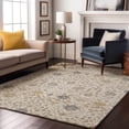 thumbnail image 1 of Addison Rugs Mayfield Premium Machine Washable Traditional Oriental Ivory Rectangle Rug, 8' x 10', 1 of 6