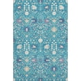 thumbnail image 1 of Dalyn Rugs Premium Machine Washable Mayfield AMF1009 Teal 5' x 7'6" Rug, 1 of 7