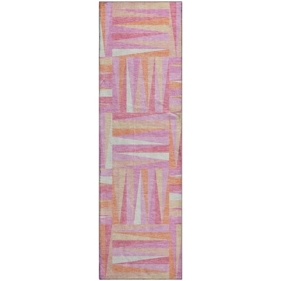Dalyn Rugs Premium Machine Washable Mayfield AMF1012 Blush 2'3" x 7'6" Runner Rug