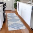 thumbnail image 1 of Addison Rugs Mayfield Premium Machine Washable Transitional Geometric Ivory Runner Rug, 2'3" x 7'6", 1 of 5