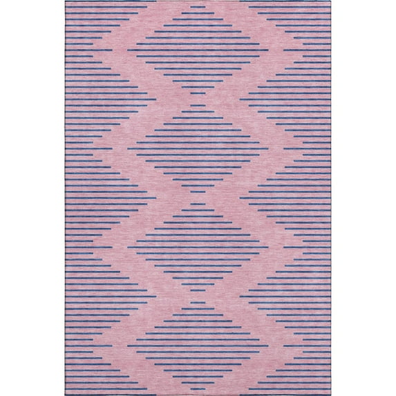 Dalyn Rugs Premium Machine Washable Mayfield AMF1017 Pink 8' x 10' Rug