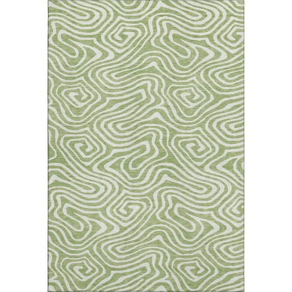 Dalyn Rugs Premium Machine Washable Mayfield AMF1020 Aloe 8' x 10' Rug