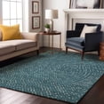 thumbnail image 1 of Addison Rugs Mayfield Premium Machine Washable Transitional Circles Teal Rectangle Rug, 8' x 10', 1 of 6