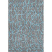 Addison Rugs Mayfield Premium Machine Washable Transitional Geometric Gray Rectangle Rug, 5 x 76"