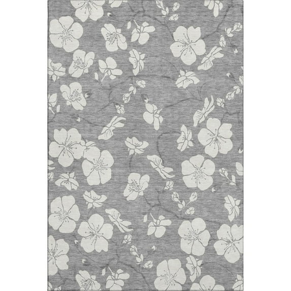 Dalyn Rugs Premium Machine Washable Mayfield AMF1032 Gray 5' x 7'6" Rug