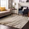 thumbnail image 1 of Addison Rugs Mayfield Premium Machine Washable Transitional Swirls Ivory Rectangle Rug, 5' x 7'6", 1 of 6