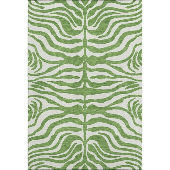 Dalyn Rugs Premium Machine Washable Mayfield AMF1042 Green 8' x 10' Rug