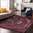 thumbnail image 1 of Addison Rugs Mayfield Premium Machine Washable Transitional Swirls Garnet Rectangle Rug, 8' x 10', 1 of 6
