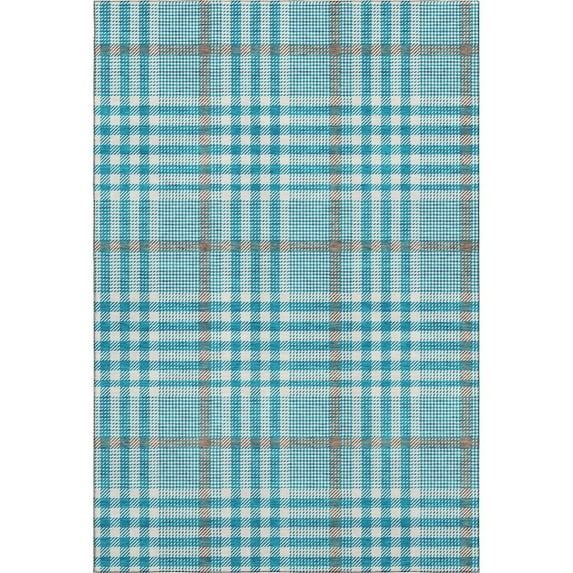 Dalyn Rugs Premium Machine Washable Mayfield AMF1054 Teal 9' x 12' Rug