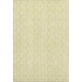 thumbnail image 1 of Dalyn Rugs Premium Machine Washable Mayfield AMF1056 Yellow 5' x 7'6" Rug, 1 of 7