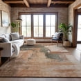 thumbnail image 1 of Addison Rugs Mayfield Premium Machine Washable Transitional Modern Terracotta Rectangle Rug, 10' x 14', 1 of 6