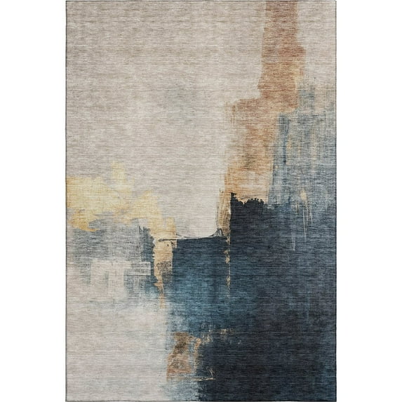 Dalyn Rugs Premium Machine Washable Mayfield AMF1071 Taupe 5' x 7'6" Rug