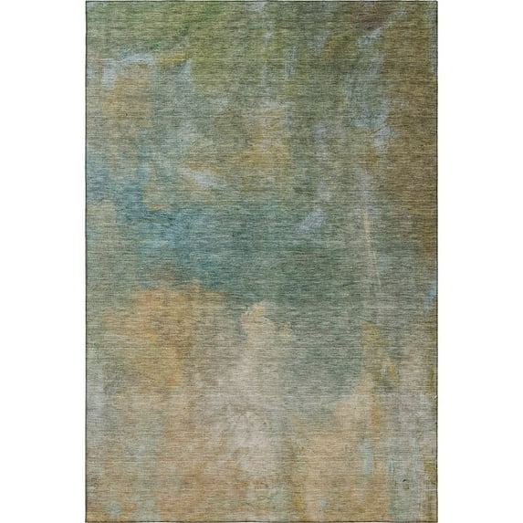 Dalyn Rugs Premium Machine Washable Mayfield AMF1073 Aloe 5' x 7'6" Rug