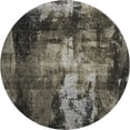 thumbnail image 1 of Dalyn Rugs Premium Machine Washable Mayfield AMF1077 Charcoal 8' x 8' Round Rug, 1 of 6