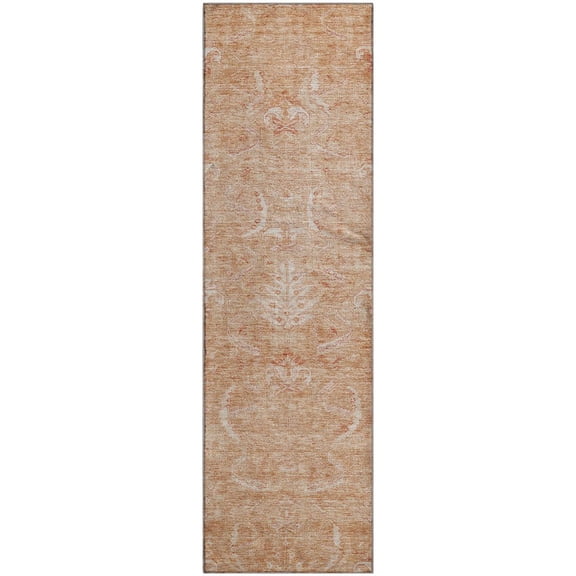 Dalyn Rugs Premium Machine Washable Mayfield AMF1083 Salmon 2'3" x 7'6" Runner Rug