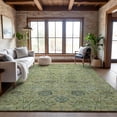 thumbnail image 1 of Addison Rugs Mayfield Premium Machine Washable Transitional Floral Mint Rectangle Rug, 9' x 12', 1 of 6