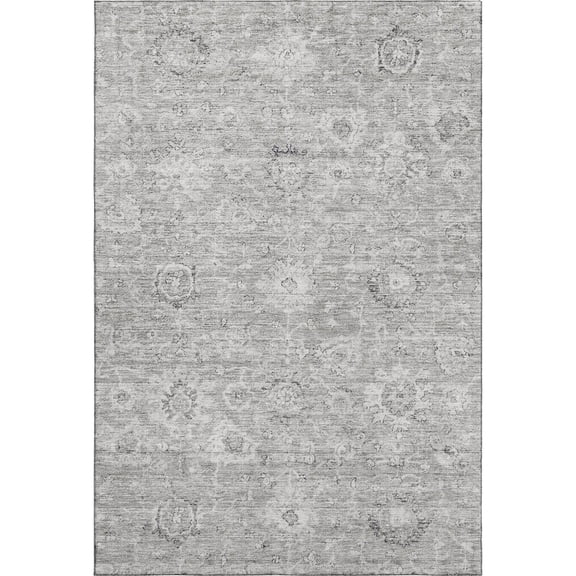 Dalyn Rugs Premium Machine Washable Mayfield AMF1089 Gray 5' x 7'6" Rug