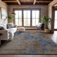 thumbnail image 1 of Addison Rugs Mayfield Premium Machine Washable Transitional Abstract Navy Rectangle Rug, 10' x 14', 1 of 6